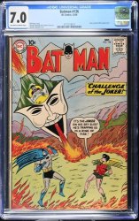 Cover Scan: Batman #136 CGC FN/VF 7.0 Off White to White - Item ID #566123