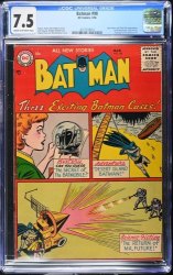 Cover Scan: Batman #98 CGC VF- 7.5 - Item ID #566124
