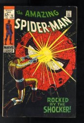 Cover Scan: Amazing Spider-Man #72 VF- 7.5 Shocker Appearance! John Romita Sr. Cover! - Item ID #567935