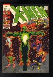 Cover Scan: X-Men #55 VF 8.0 2nd Appearance Havok! Living Pharoah! Avenging Angel! - Item ID #567948