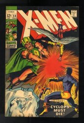 Cover Scan: X-Men #54 FN/VF 7.0 1st Appearance Alex Summers and Living Pharaoh! - Item ID #567949