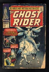 Cover Scan: Ghost Rider #1 FA/GD 1.5 Origin 1st Appearance Carter Slade! - Item ID #567965