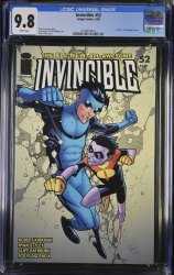 Cover Scan: Invincible #52 CGC NM/M 9.8 White Pages - Item ID #568900