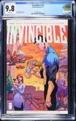 Cover Scan: Invincible #123 CGC NM/M 9.8 White Pages - Item ID #568911