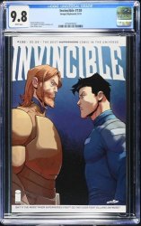 Cover Scan: Invincible #130 CGC NM/M 9.8 White Pages - Item ID #568913