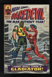Cover Scan: Daredevil #18 FN+ 6.5 1st Appearance Gladiator John Romita Art! - Item ID #572117