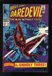 Cover Scan: Daredevil #39 VF- 7.5 1st Appearance and Origin The Exterminator! - Item ID #572119