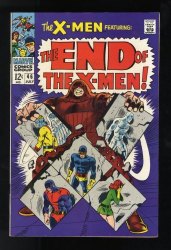 Cover Scan: X-Men #46 VF+ 8.5 Juggernaut Appearance! Cyclops! Iceman! - Item ID #572168