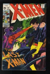 Cover Scan: X-Men #59 VF 8.0 Neal Adams Cover! The Last X-Man! - Item ID #572175