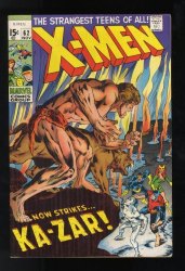 Cover Scan: X-Men #62 VF 8.0 Ka-Zar Neal Adams Cover 1st Savage Land! Magneto! - Item ID #572177