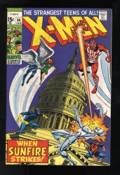 Cover Scan: X-Men #64 VF- 7.5 1st App Sunfire! Shiro Yoshida! - Item ID #572179