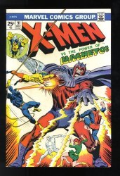Cover Scan: X-Men #91 VF+ 8.5 Magneto! John Buscema Cover Art! - Item ID #572183