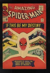 Cover Scan: Amazing Spider-Man #31 FN+ 6.5 1st Appearance Gwen Stacy!! - Item ID #572196