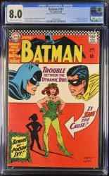 Cover Scan: Batman #181 CGC VF 8.0 Off White to White - Item ID #572606
