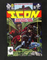 Cover Scan: ICON #1 1 Statix Preview! 1st Rocket! 1st Icon! - Item ID #579370
