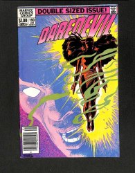 Cover Scan: Daredevil #190 Newsstand Variant Elektra Reborn! Frank Miller! - Item ID #580341