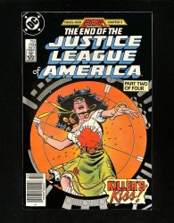 Cover Scan: Justice League of America #259 Newsstand Variant - Item ID #580527