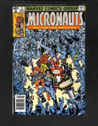 Cover Scan: Micronauts #9 Newsstand Variant - Item ID #581039