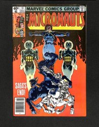 Cover Scan: Micronauts #11 Newsstand Variant 1st Time Travellers! - Item ID #581044