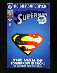 Cover Scan: Superman #78 Collector's Edition Variant - Item ID #581461