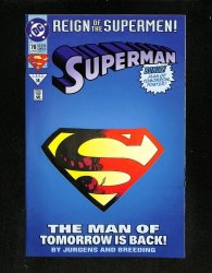 Cover Scan: Superman #78 Collector's Edition Variant - Item ID #581470