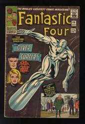 Cover Scan: Fantastic Four #50 VG- 3.5 3rd Appearance Silver Surfer! - Item ID #581661