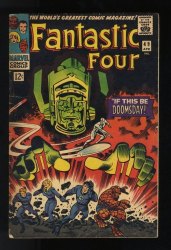 Cover Scan: Fantastic Four #49 VG+ 4.5 2nd Silver Surfer 1st Full Galactus! - Item ID #581662