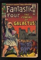Cover Scan: Fantastic Four #48 VG- 3.5 1st Silver Surfer Galactus! - Item ID #581666