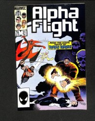 Cover Scan: Alpha Flight #31 - Item ID #584248