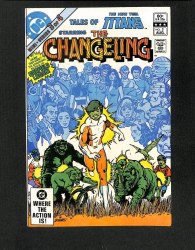 Cover Scan: Tales of the New Teen Titans #3 The Changeling! - Item ID #584399