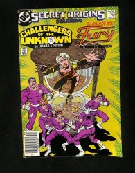 Cover Scan: Secret Origins #12 Newsstand Variant - Item ID #586276