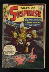 Cover Scan: Tales Of Suspense #42 VG 4.0 4th App Iron Man! Jack Kirby/Don Heck Cover! - Item ID #587566