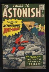 Cover Scan: Tales To Astonish #40 FN 6.0 Ant-Man vs. Hijacker! Jack Kirby! - Item ID #587572