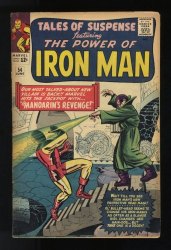 Cover Scan: Tales Of Suspense #54 VG/FN 5.0 Iron Man! 2nd Appearance Mandarin! - Item ID #587609