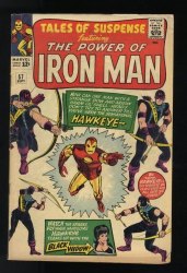 Cover Scan: Tales Of Suspense #57 FN- 5.5 Stan Lee! 1st App Hawkeye! - Item ID #587630