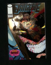 Cover Scan: Brigade #2 Embossed Silver Foil Cover! - Item ID #587918