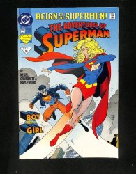 Cover Scan: Adventures of Superman #502 - Item ID #589006
