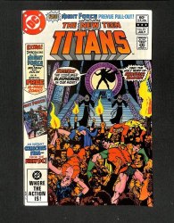 Cover Scan: New Teen Titans #21 1st Full Brother Blood! - Item ID #590799