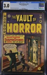 Cover Scan: Vault of Horror #13 CGC GD/VG 3.0 Cream To Off White - Item ID #591155