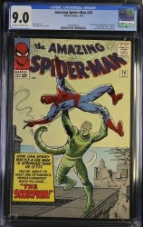 Cover Scan: Amazing Spider-Man #20 CGC VF/NM 9.0 1st Full Appearance of Scorpion! - Item ID #591175