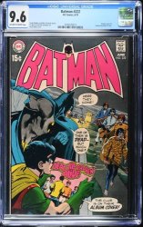 Cover Scan: Batman #222 CGC NM+ 9.6 Off White to White Neal Adams Art! 1st Beatles Cover! - Item ID #592309