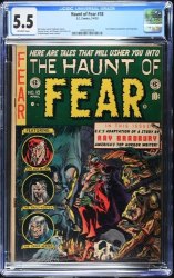 Cover Scan: Haunt of Fear #18 CGC FN- 5.5 Off White - Item ID #592312