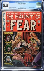 Cover Scan: Haunt of Fear #15 CGC FN- 5.5 Cream To Off White - Item ID #592314