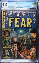 Cover Scan: Haunt of Fear #12 CGC FN/VF 7.0 Cream To Off White - Item ID #592315