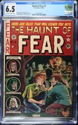 Cover Scan: Haunt of Fear #9 CGC FN+ 6.5 Off White to White - Item ID #592316
