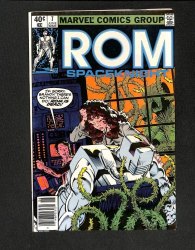 Cover Scan: Rom #7 Newsstand Variant - Item ID #592522