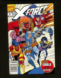 Cover Scan: X-Force #8 Newsstand Variant - Item ID #595260