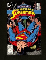 Cover Scan: Adventures of Superman #436 - Item ID #595538