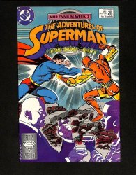 Cover Scan: Adventures of Superman #437 - Item ID #595542