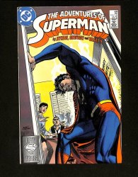 Cover Scan: Adventures of Superman #439 - Item ID #595551